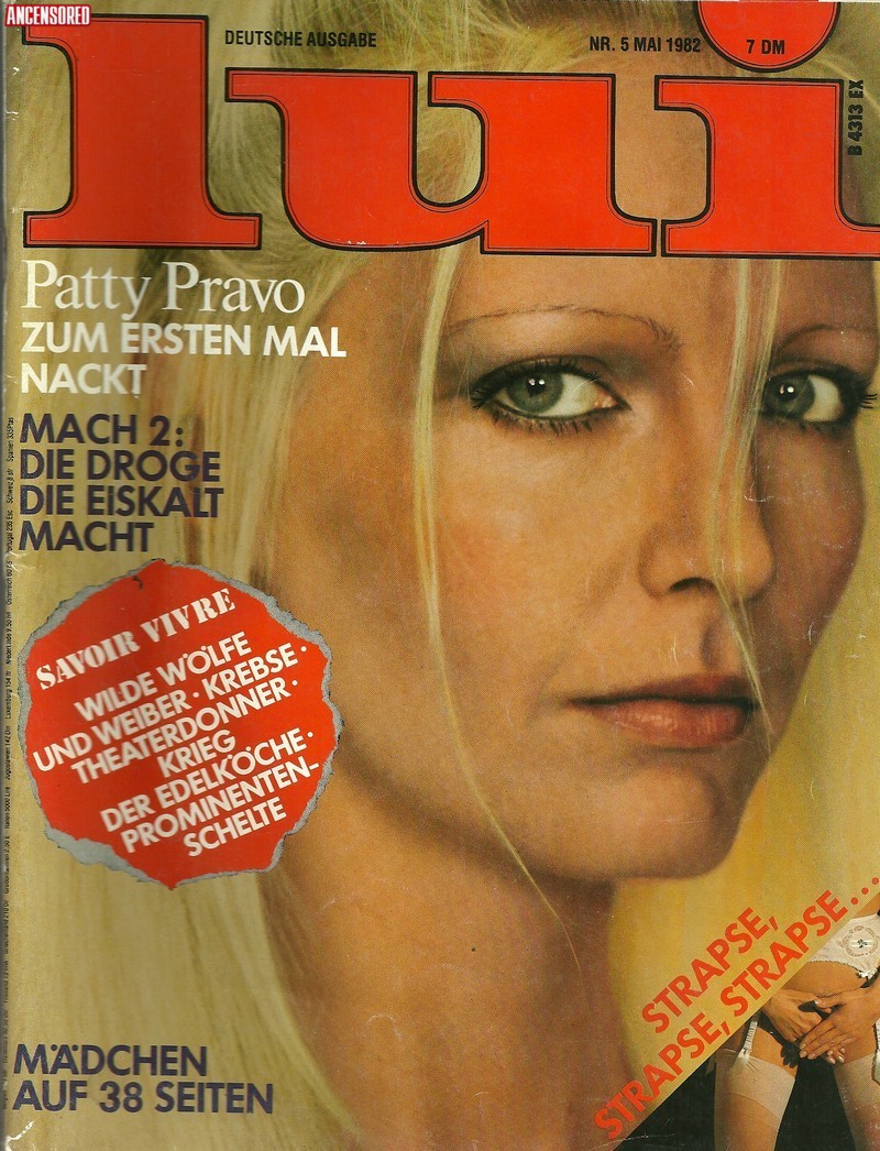 Patty Pravo Nue Dans Lui Magazine