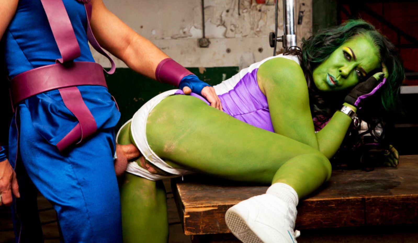She hulk cosplay porn