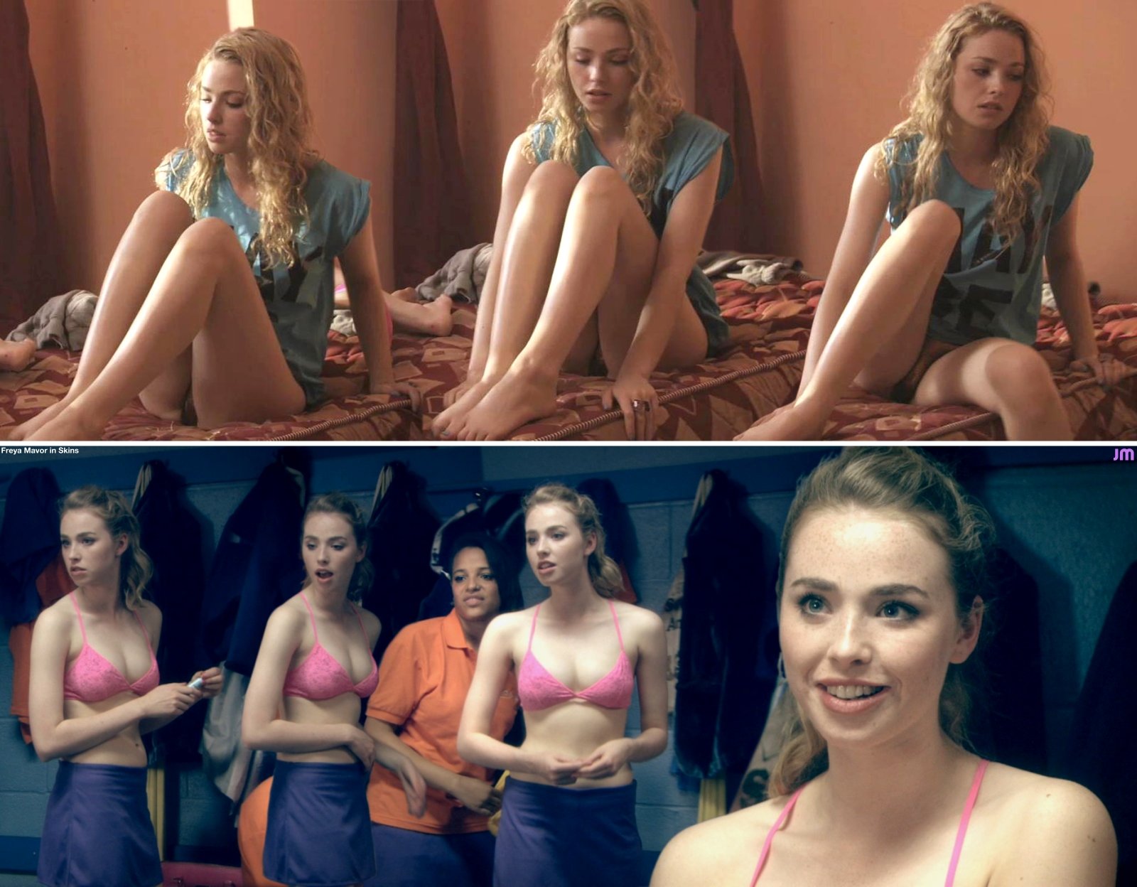 Freya Mavor Nue Dans Skins Uk