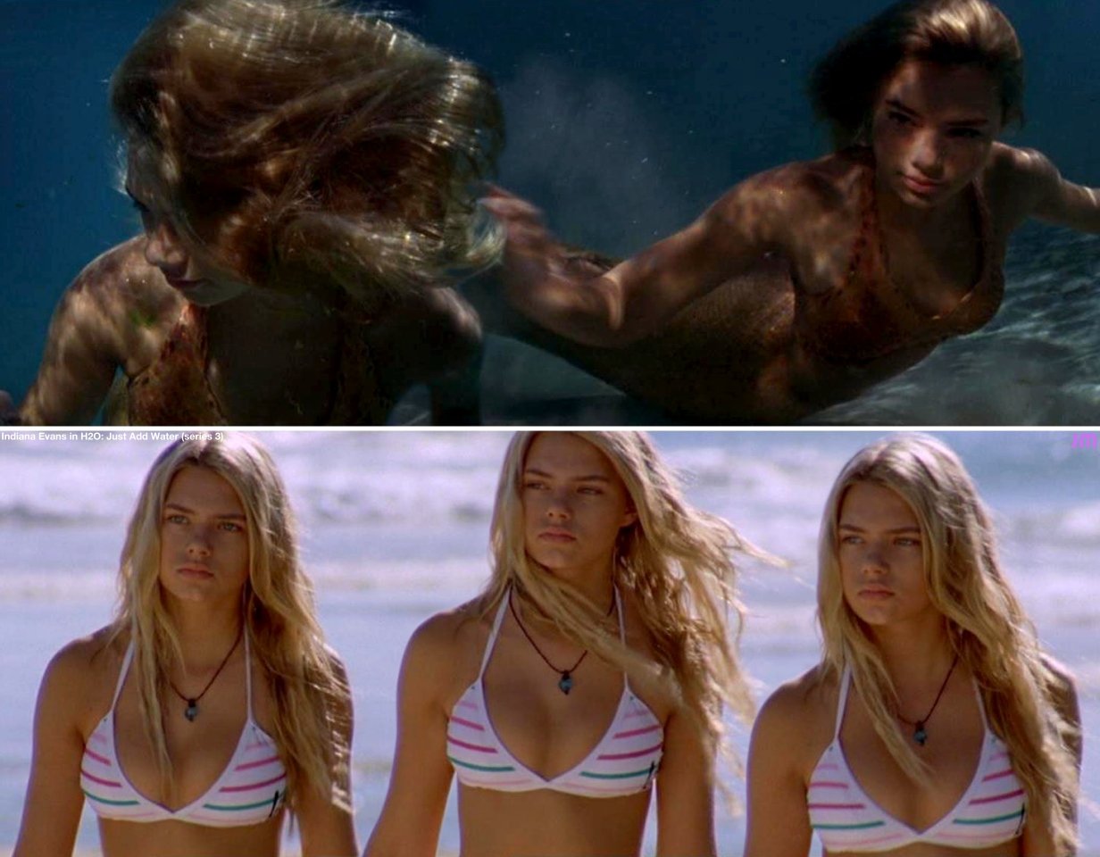 Indiana evans tits