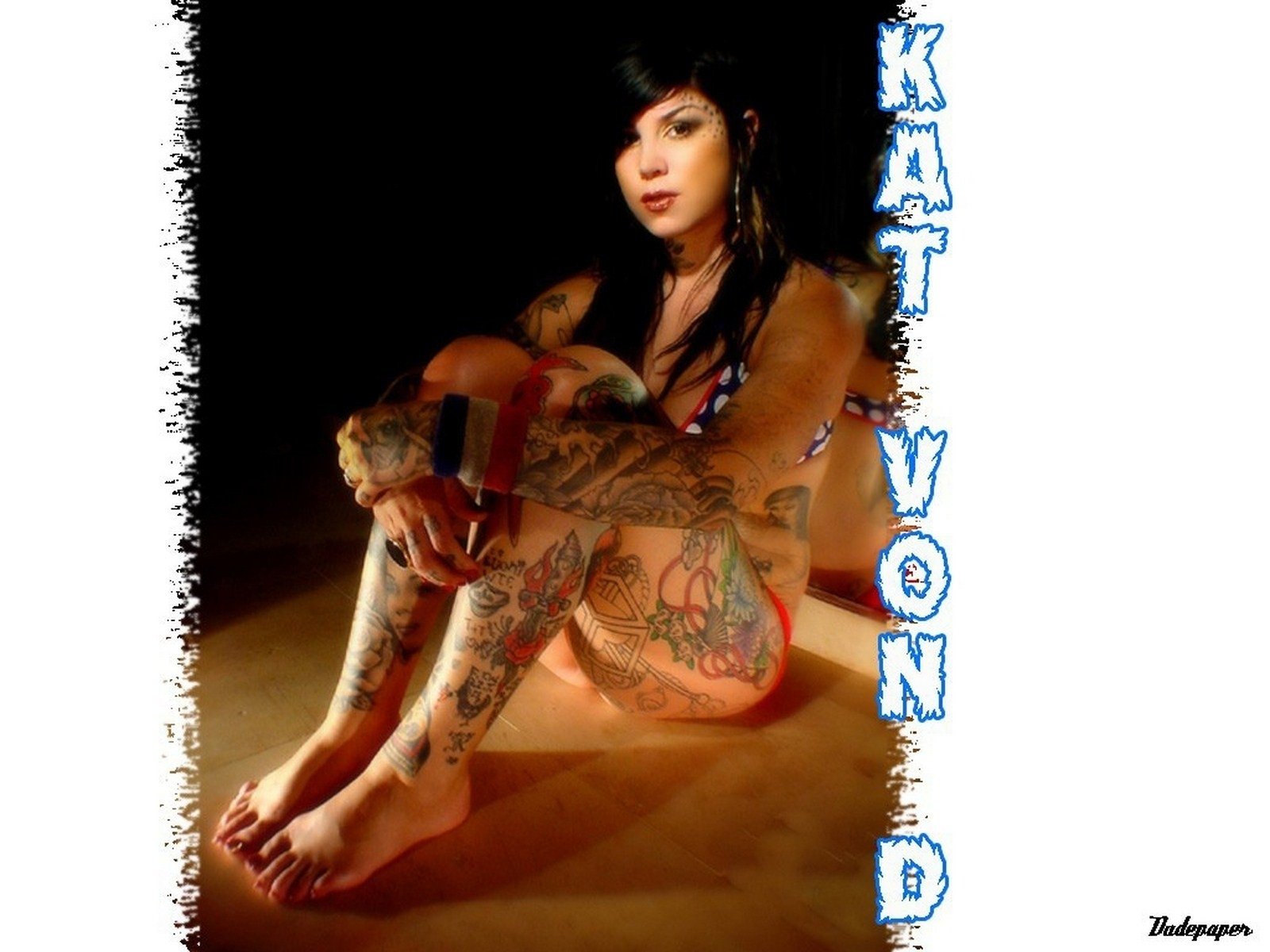 Kat Von D Nude and Naked Pics : The Tattoo Artist!