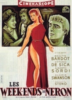 Les week-ends de Néron 1956 film scènes de nu