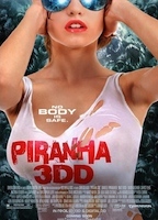 Piranha 3DD 2012 film scènes de nu