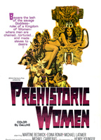 Prehistoric Women  1967 film scènes de nu