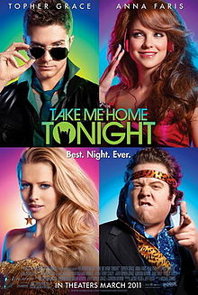 Take Me Home Tonight 2011 film scènes de nu
