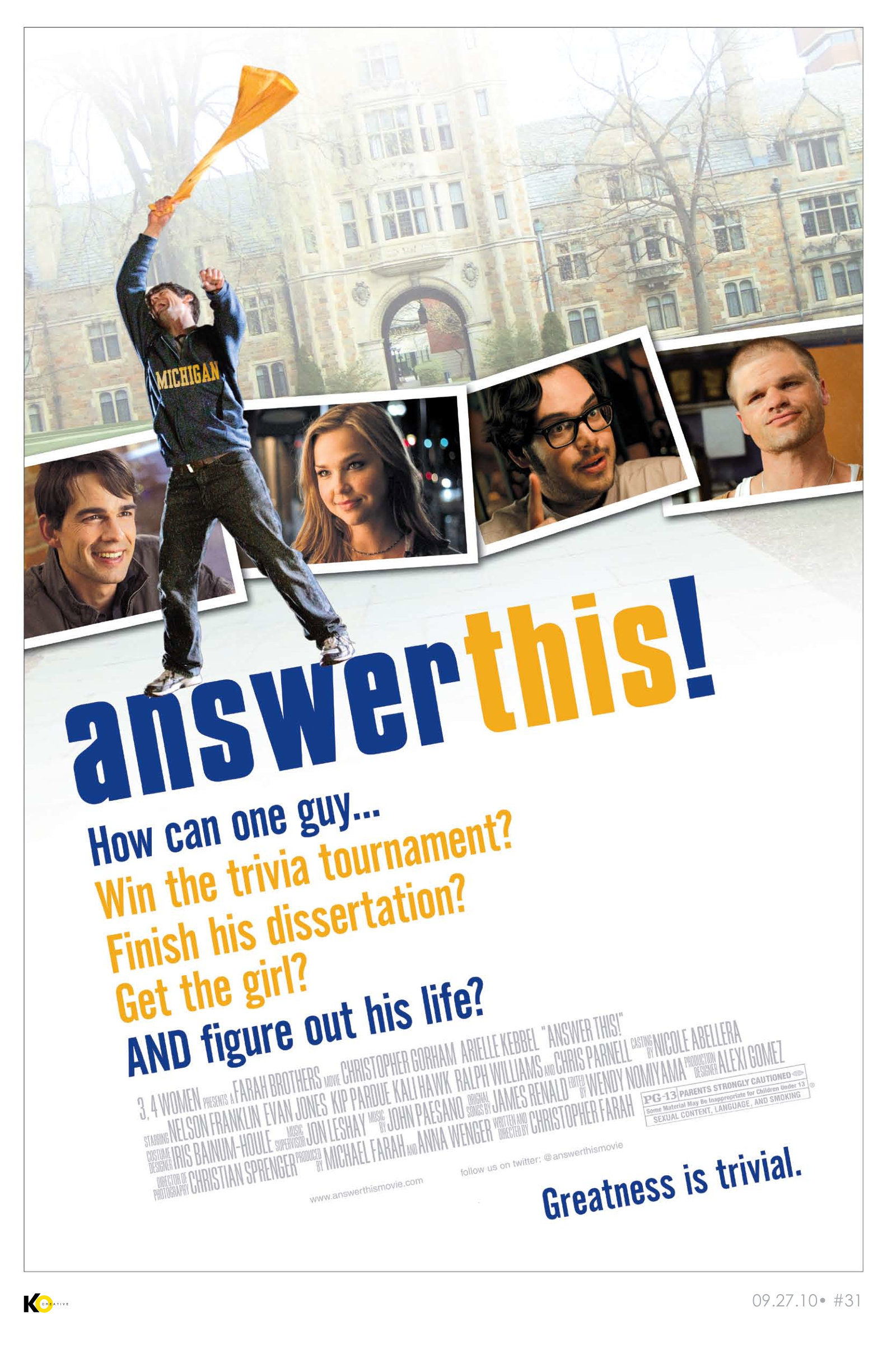 Answer This! (2011) Scènes de Nu
