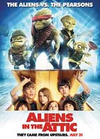 Aliens in the Attic 2009 film scènes de nu