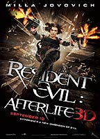 Resident Evil: Afterlife 2010 film scènes de nu
