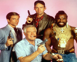 The A-Team 1983 - 1987 film scènes de nu