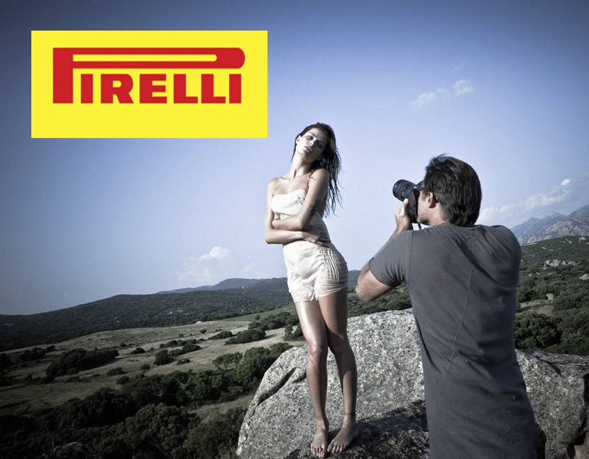 The Making of the Pirelli 2012 Calendar scènes de nu