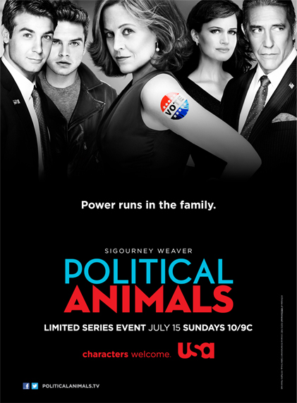 Political Animals (2012) Scènes de Nu