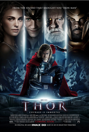 Thor 2011 film scènes de nu